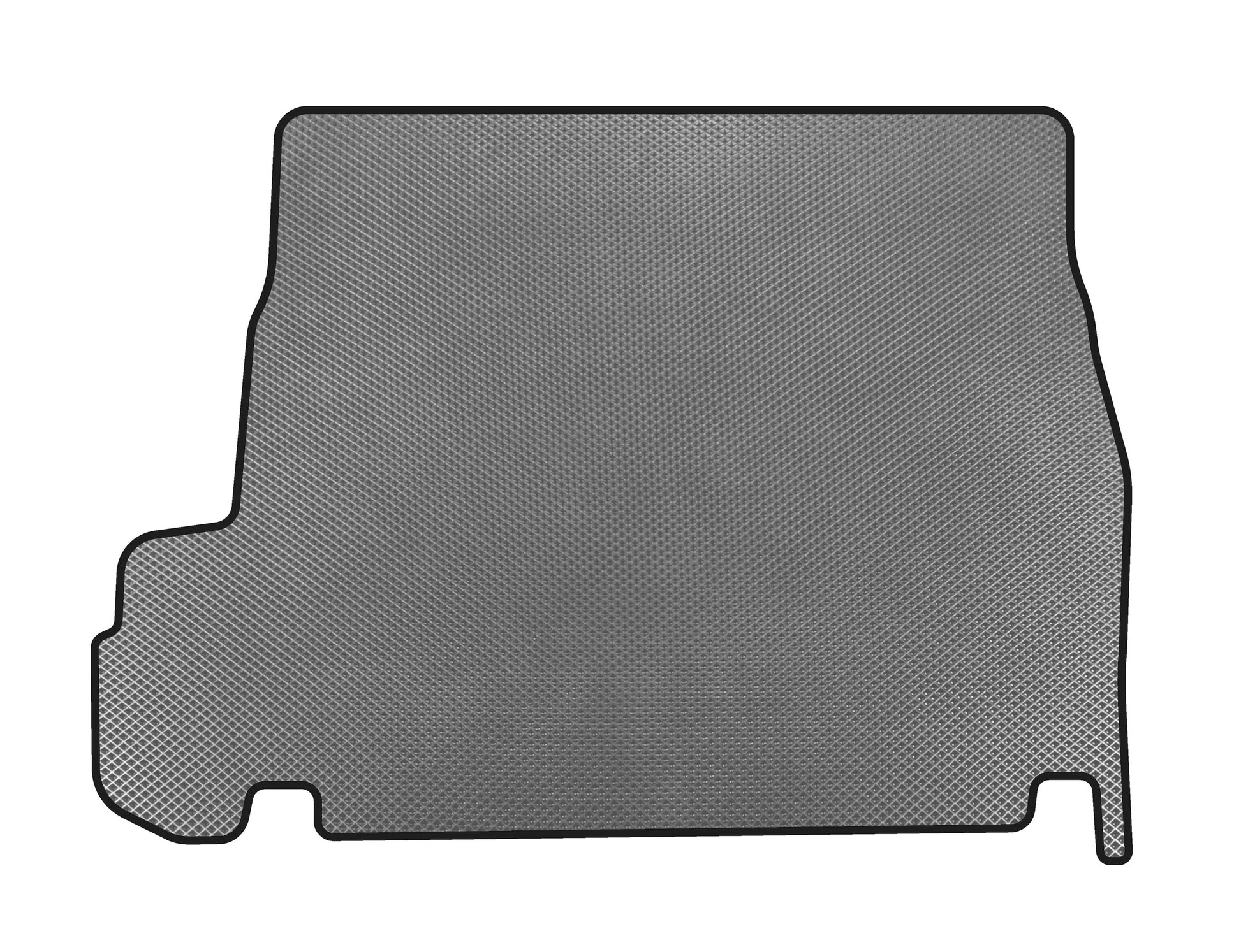 Trunk mat (SD, Gray) for Mazda 323 - image 1