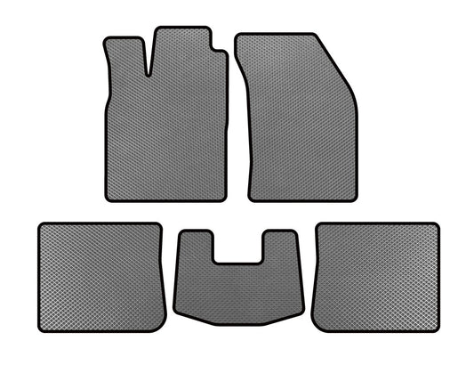 EVA Floor Mats (SD, Gray) for Chery Elara/Alia/Fora/A5 2006- - image 1