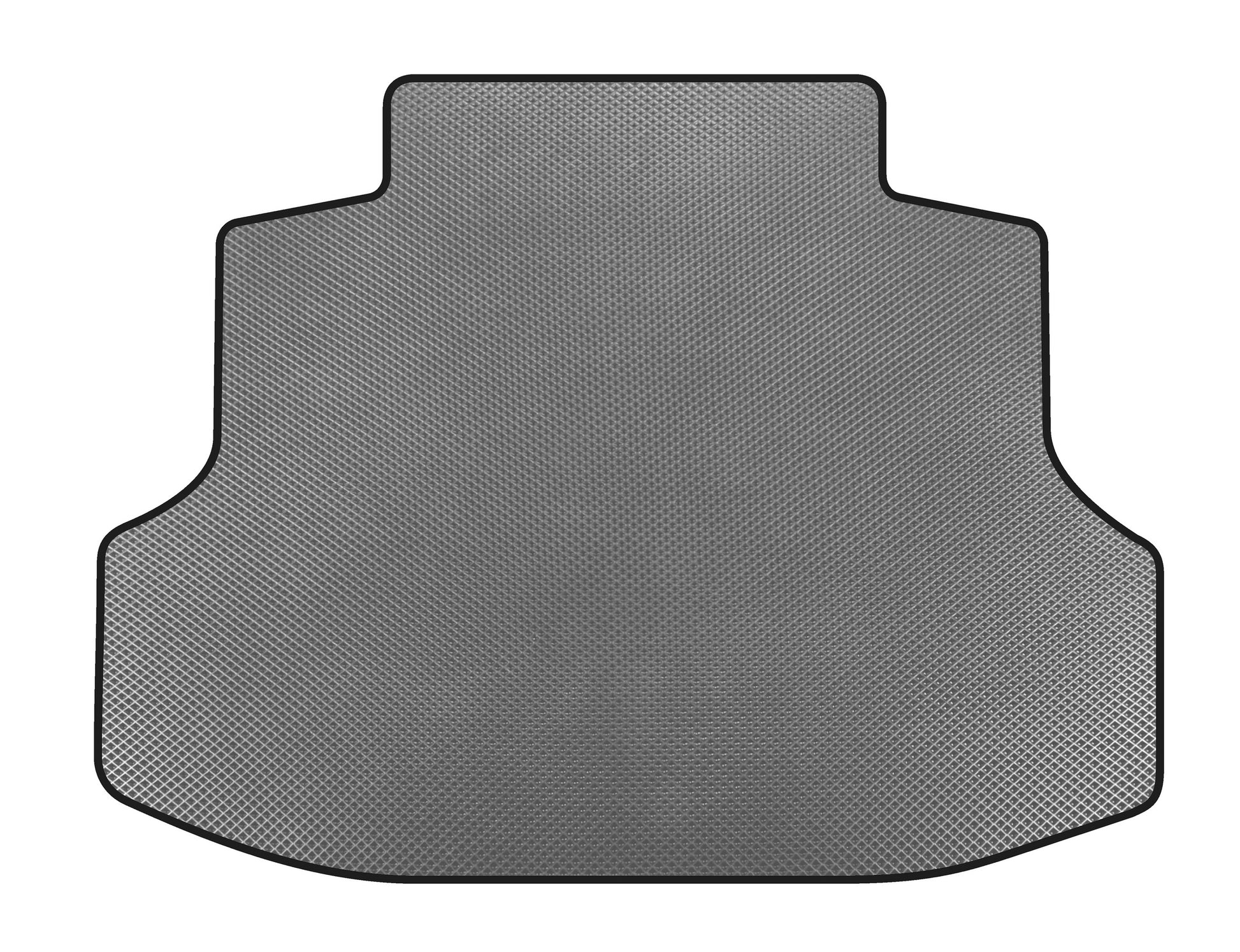 Trunk Mat (SD, Gray) for Honda Civic Sedan VII 2001-2006 - image 1