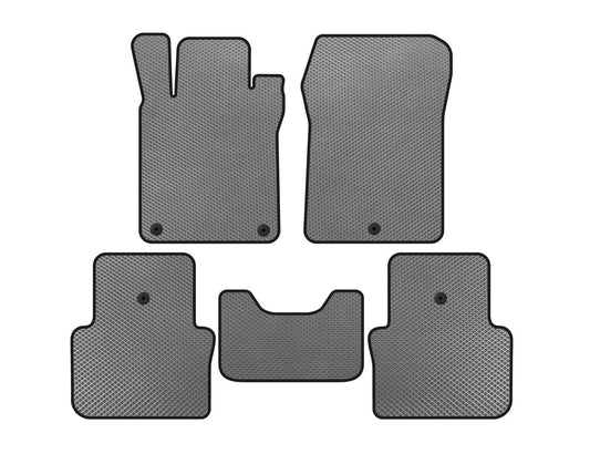 EVA Floor Mats (SD, Gray) for Acura TLX 2014-2020 - image 1