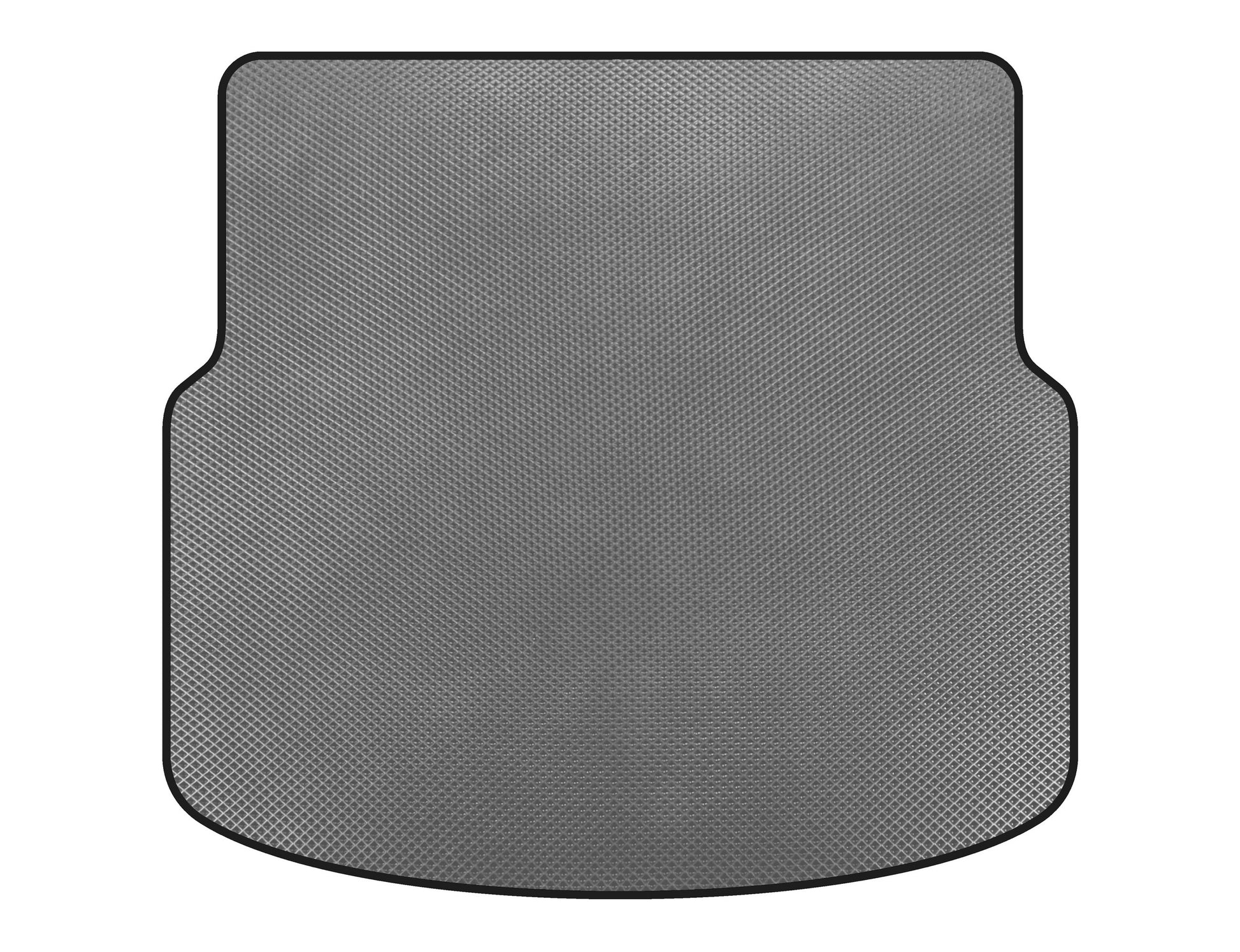 Trunk mat (SD, Gray) for Mercedes C-class W204 2007-2015 - image 1