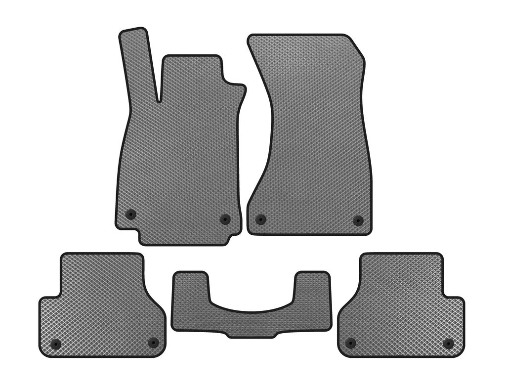 EVA V1 Floor Mats (Sedan, Grey) for Audi A5 2016-2025 - image 1