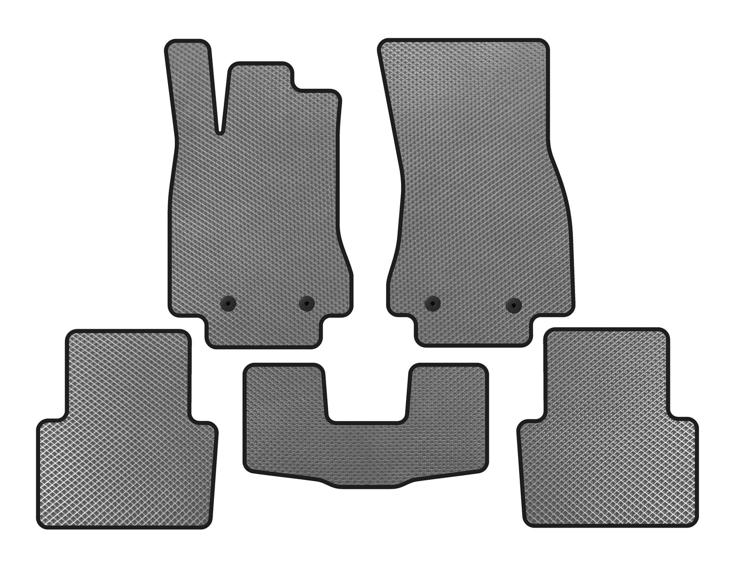 EVA Floor Mats (Gray) for Jaguar XF 2009-2016 - image 1