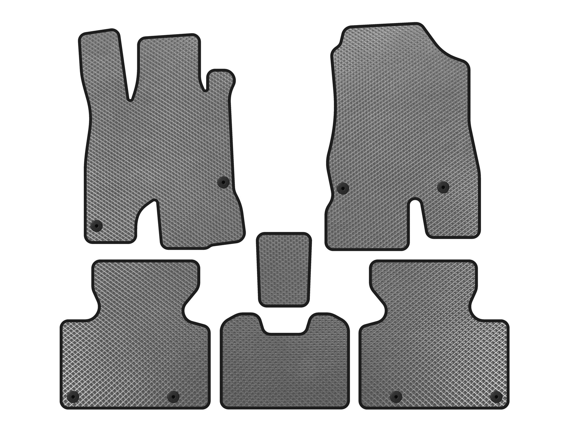 EVA Floor Mats (Gray) for Honda Clarity 2016- - image 1