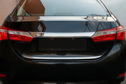 Trunk trim stainless steel for Toyota Corolla 2013-2019 - image 1