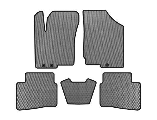 EVA Floor Mats (2008-2012, Gray) for Kia Forte 2008–2024 - image 1