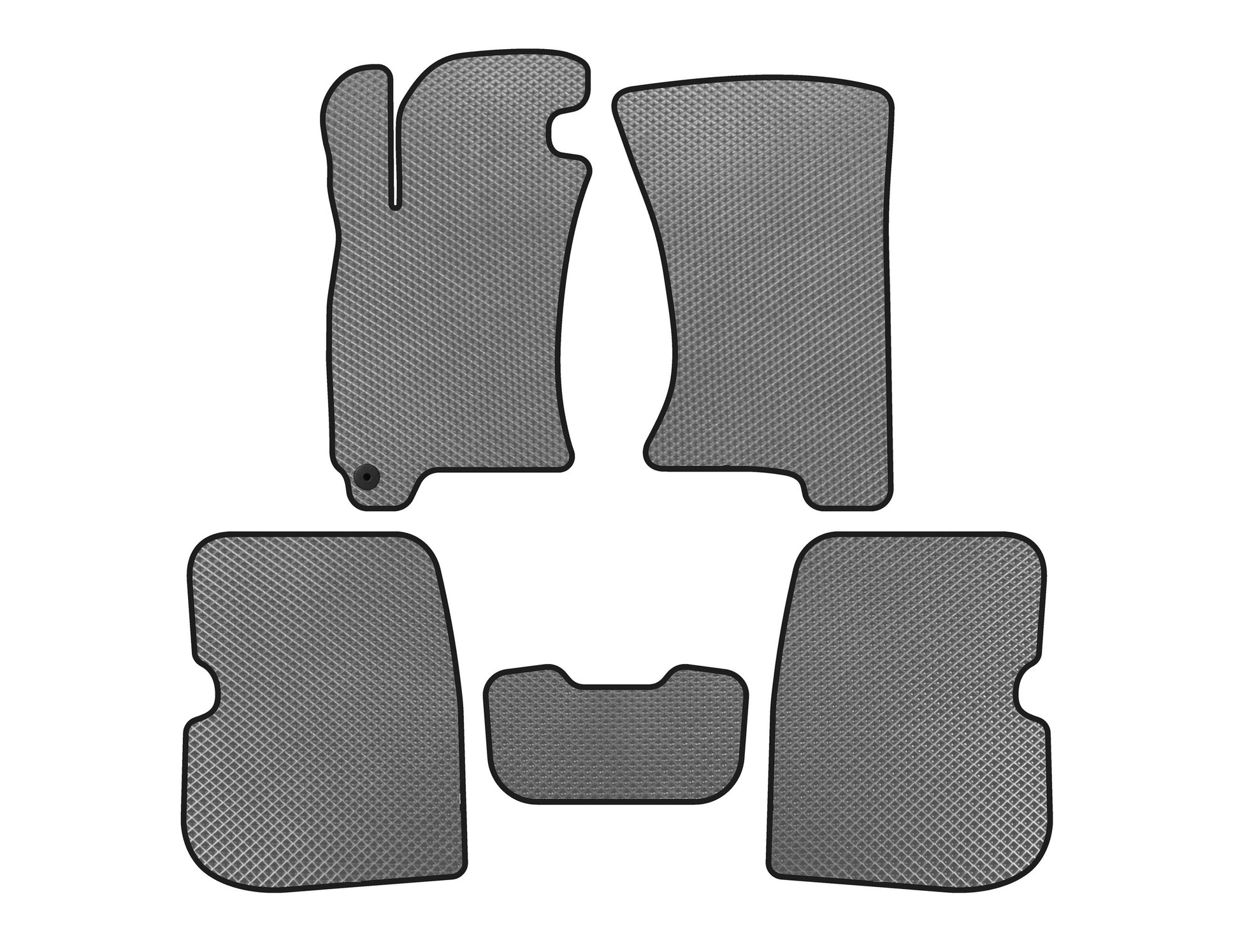 EVA Floor Mats (Gray) for Subaru Forester 1997-2002 - image 1