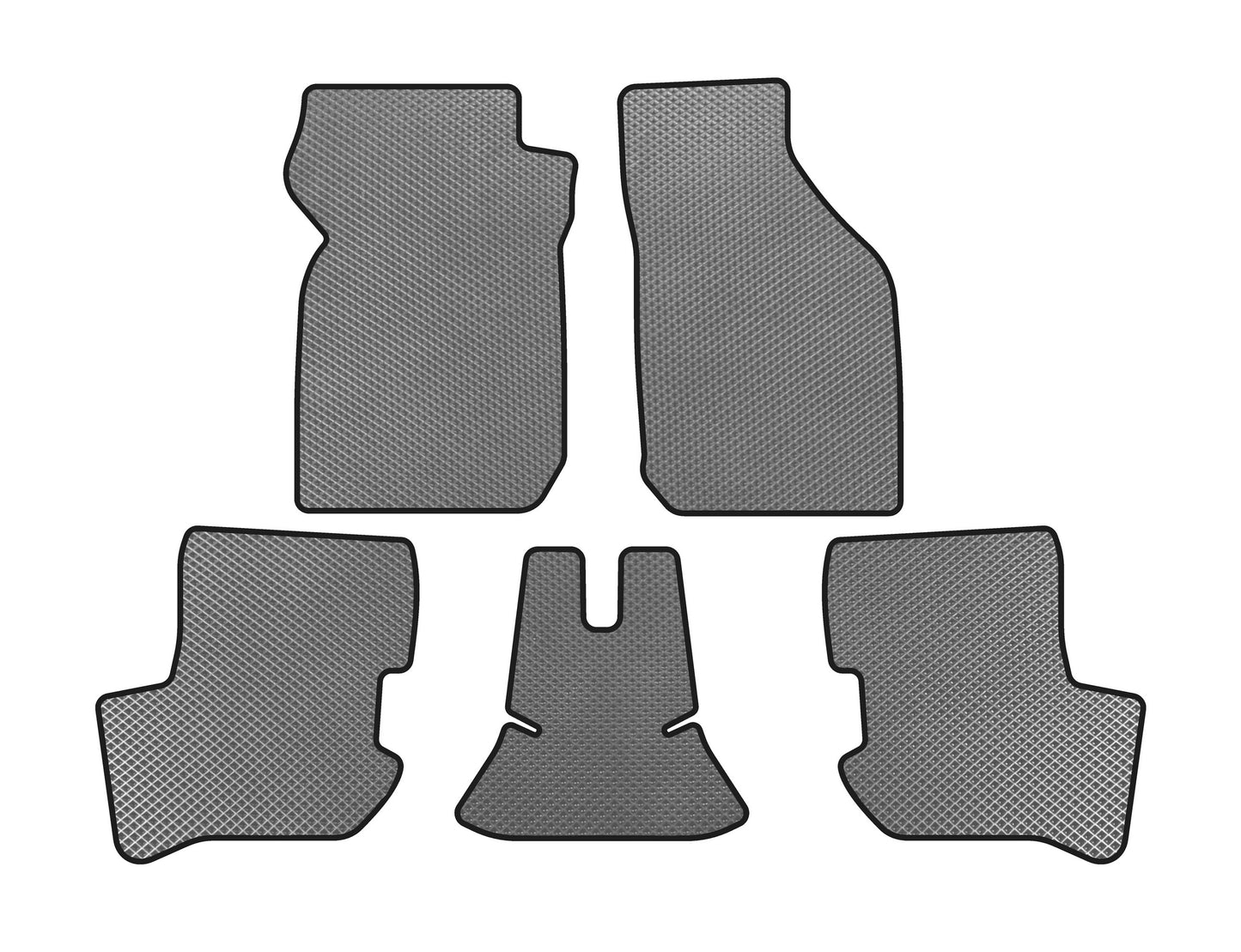 EVA Floor Mats (HB, Gray) for Ford Ka 1996-2008 - image 1