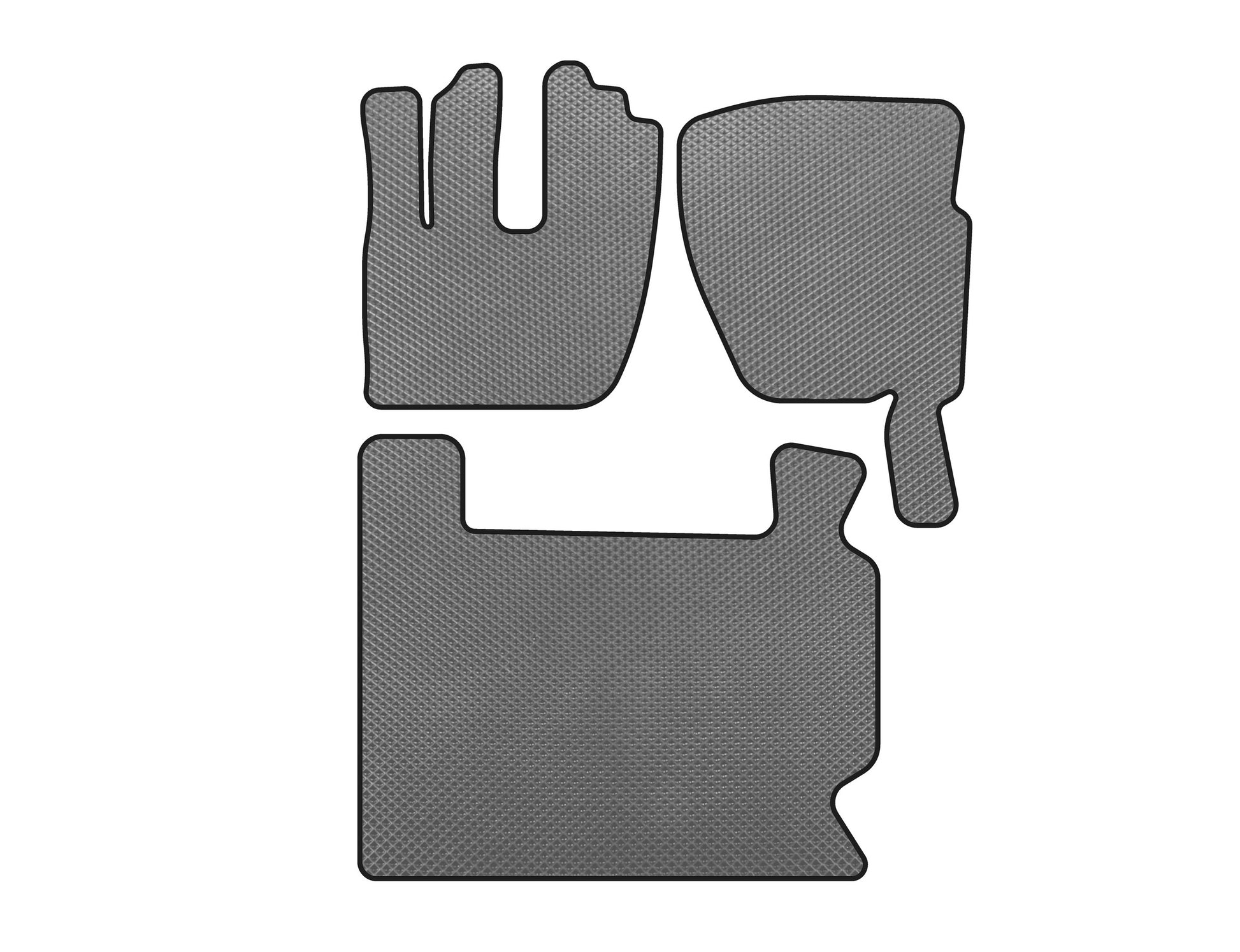EVA Floor Mats (Gray) for Renault Premium 2006-2013 - image 1