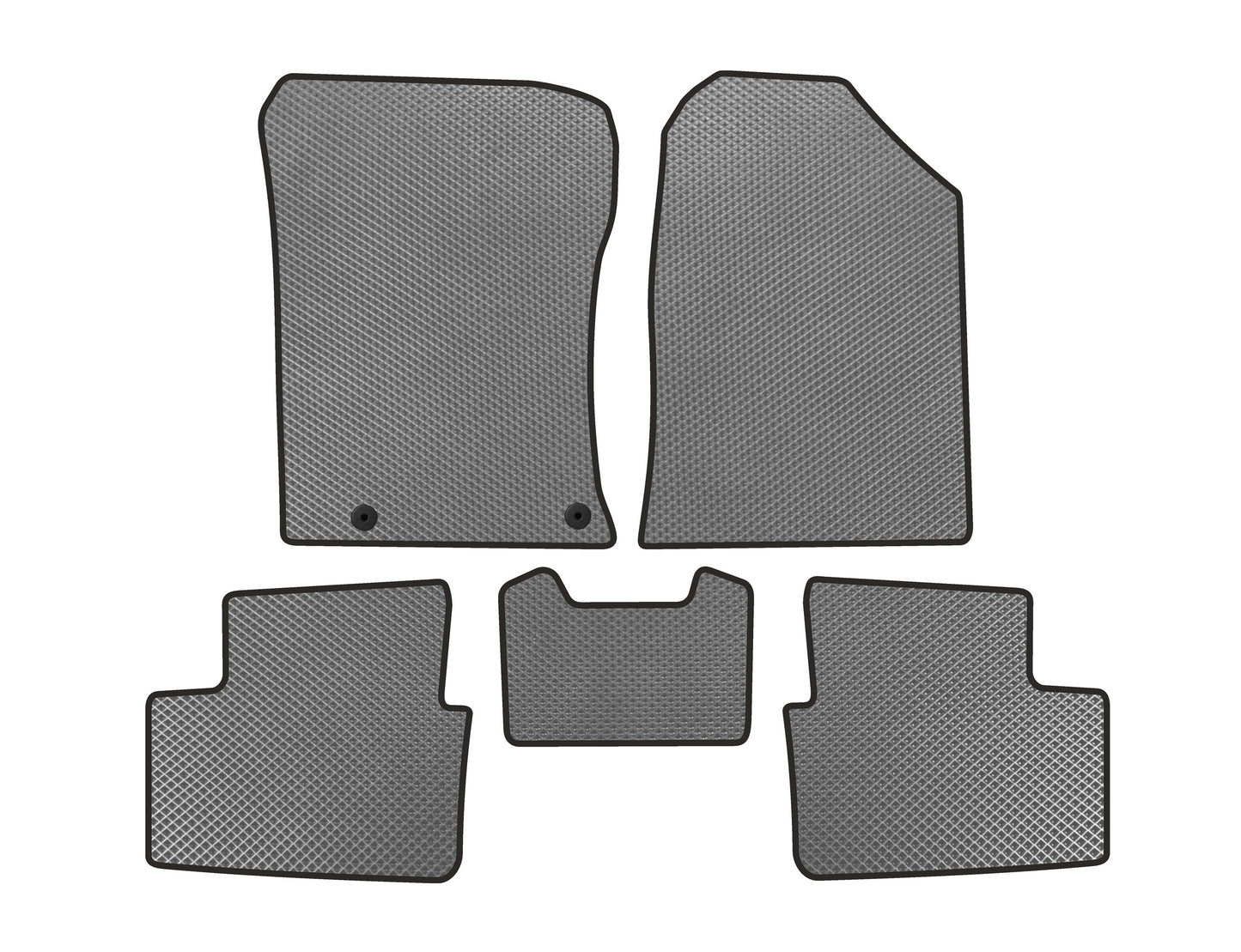EVA Floor Mats (2021-, Gray) for Kia Ceed 2018- - image 1