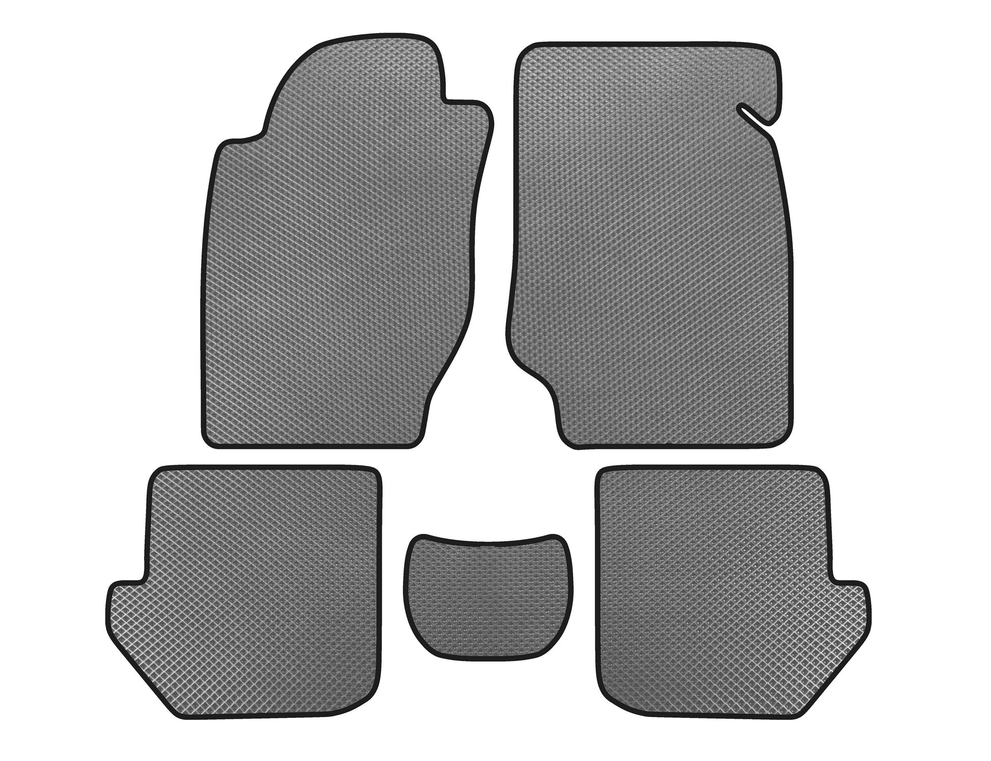EVA Floor Mats (Gray) for Toyota Rav 4 1996-2001 - image 1