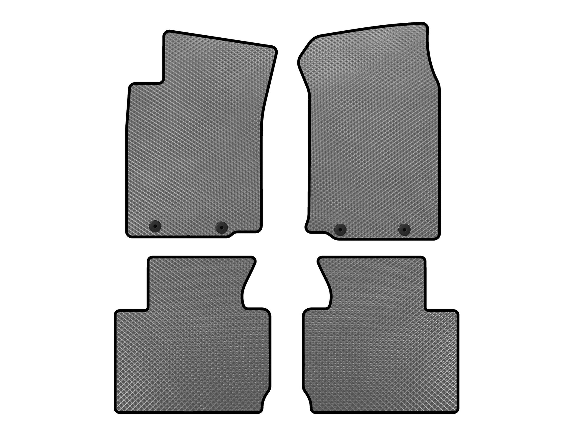 EVA Floor Mats (Gray) for Toyota Tacoma 2004-2015 - image 1