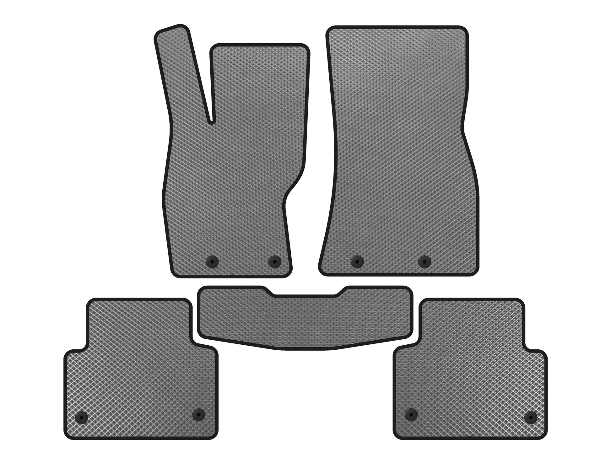 EVA Floor Mats (2011-2016, SD, Gray) for Jaguar XF 2009-2016 - image 1