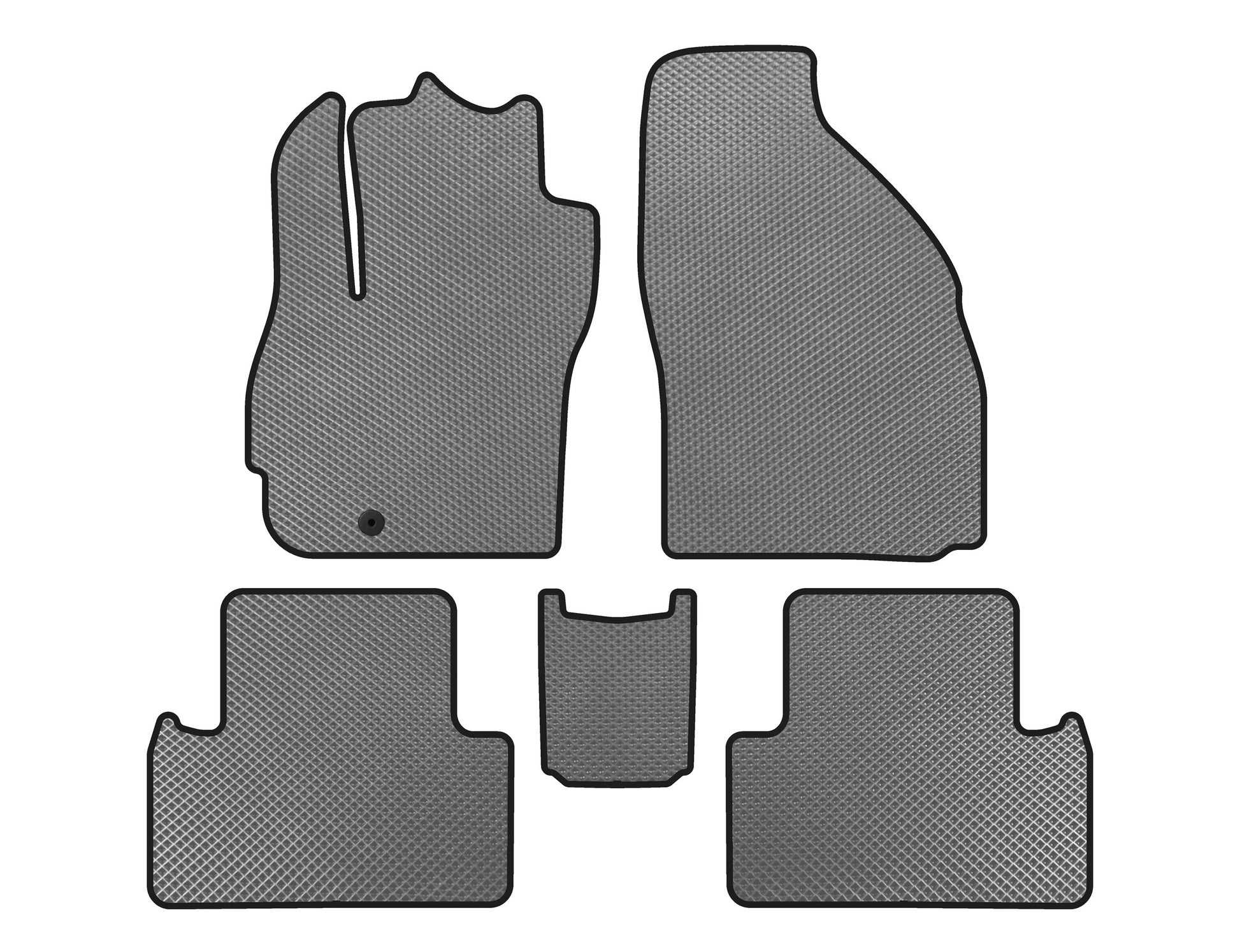 EVA Floor Mats (2 Rows, 7-Seater, Grey) for Mazda 5 2005-2009 - image 1