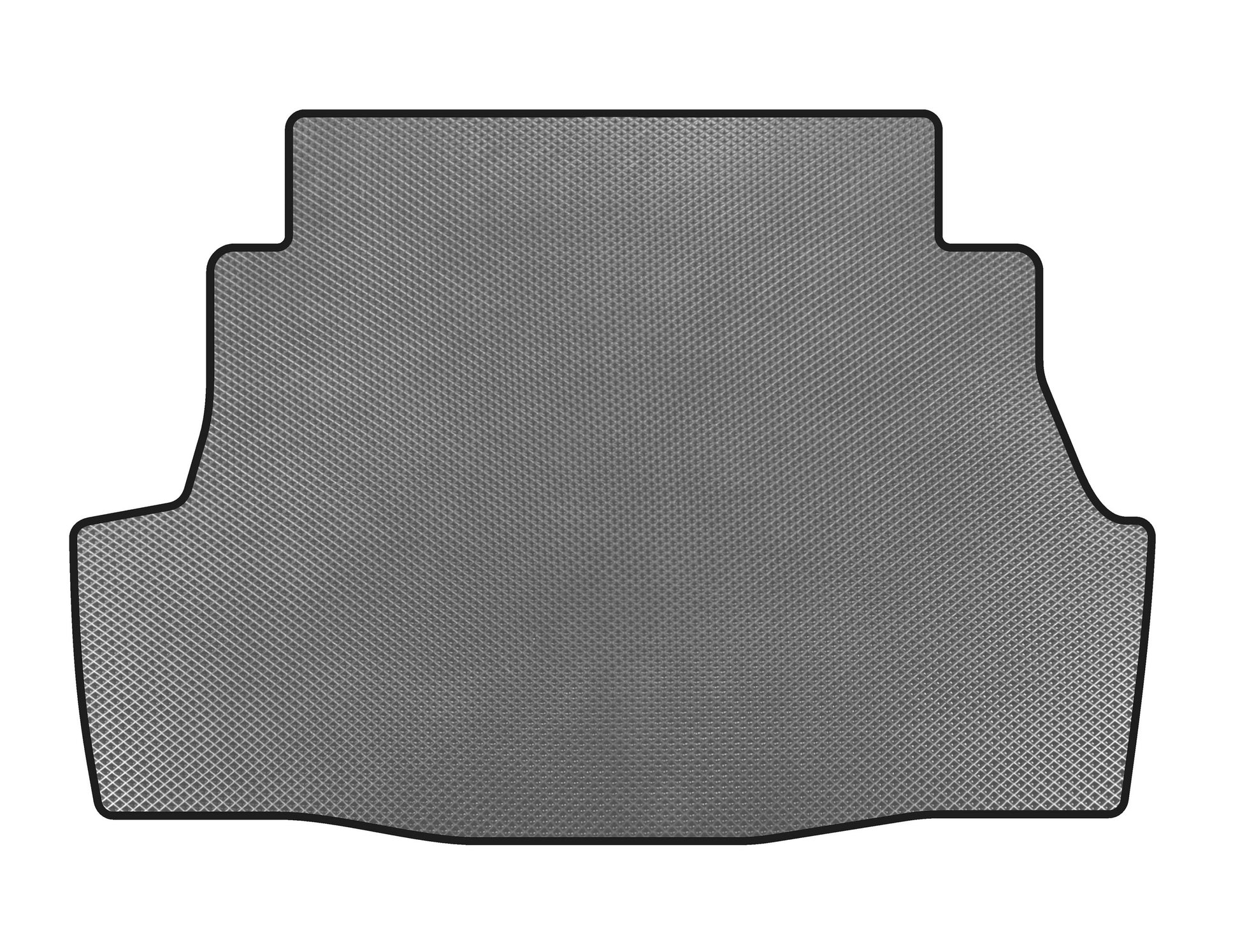 Trunk Mat (SD, Gray) for Nissan Almera B10 Classic 2006-2012 - image 1