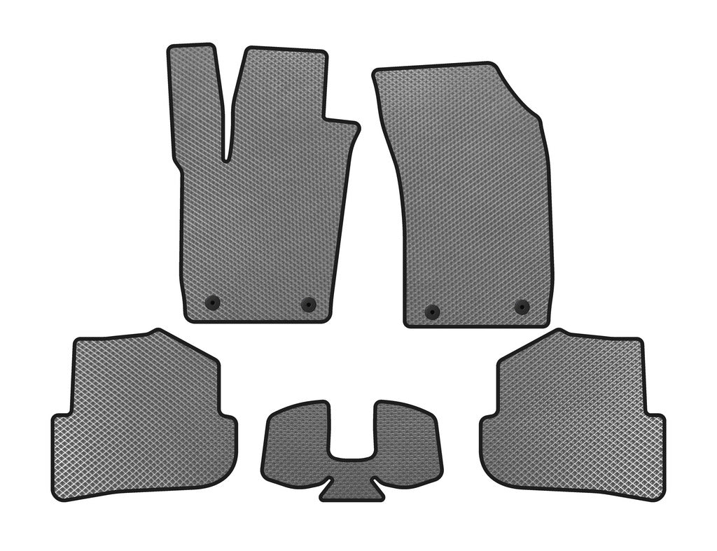 EVA Floor Mats (HB, 3-Door, Gray) for Audi A1 2010-2018 - image 1