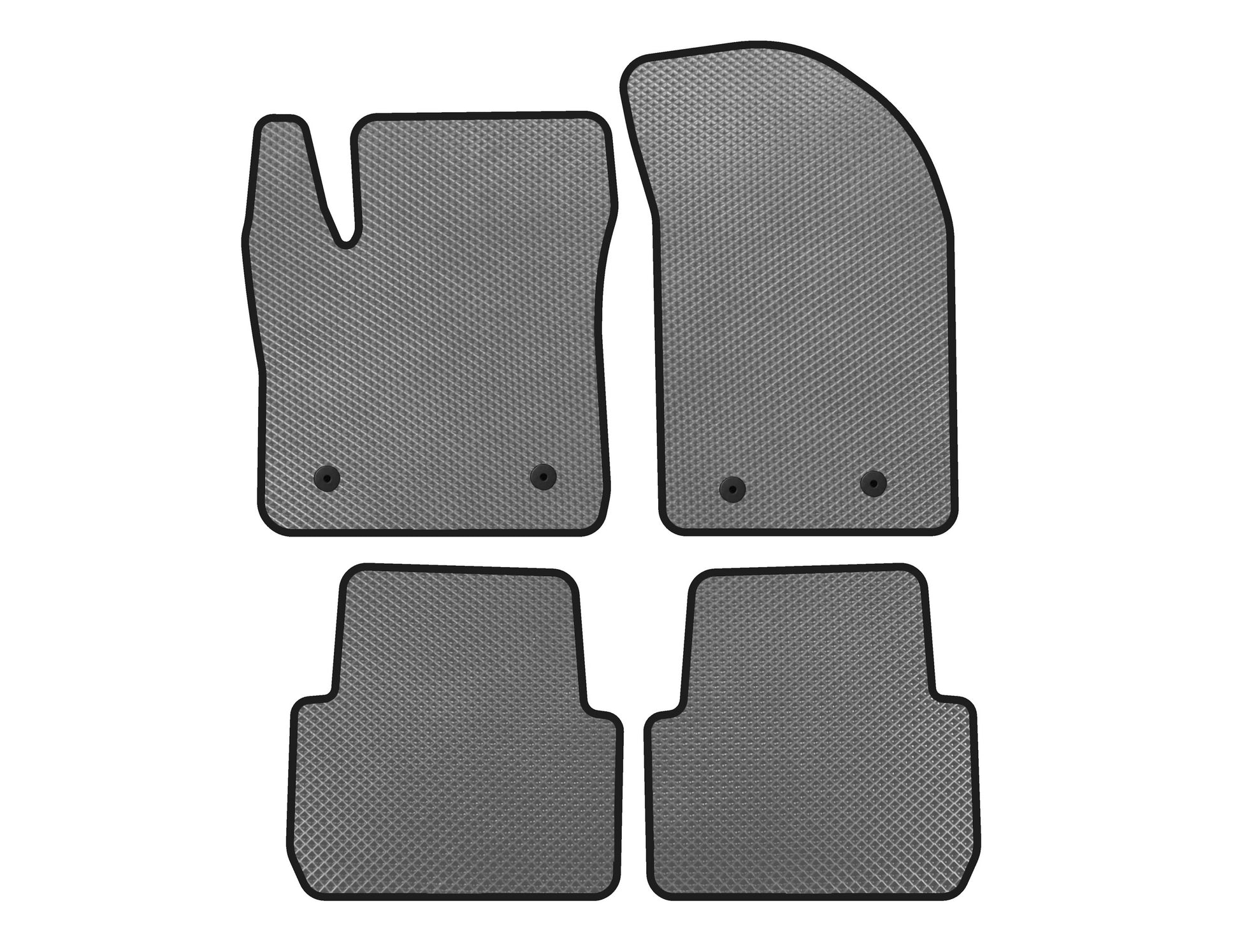 EVA Floor Mats (SD, Gray) for Chrysler 200 I 2010-2014 - image 1