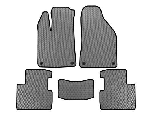 EVA Floor Mats (SD, Gray) for Chrysler 200 II 2014-2017 - image 1