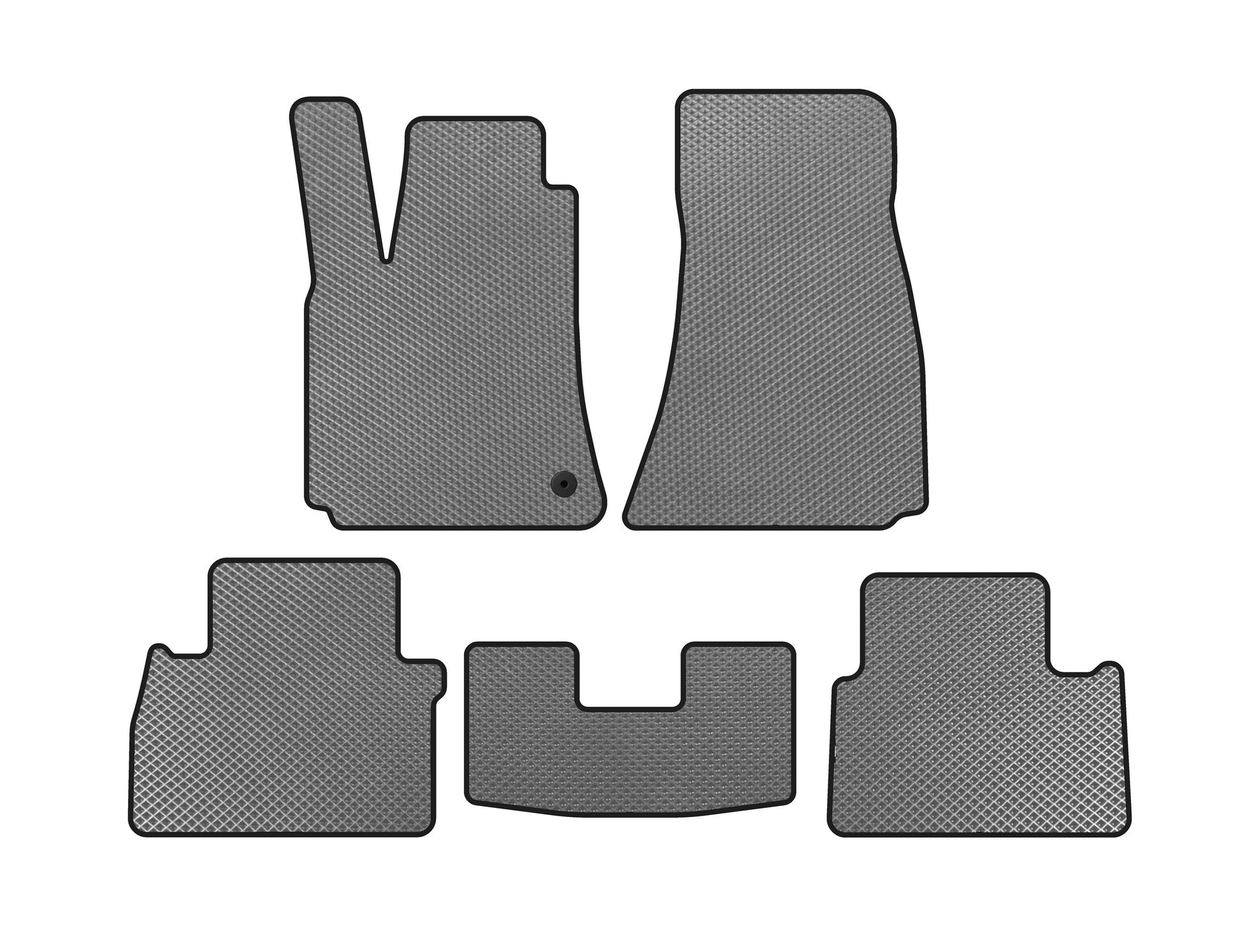 EVA mats (SD, Gray) for Chrysler C300 2004-2011 - image 1