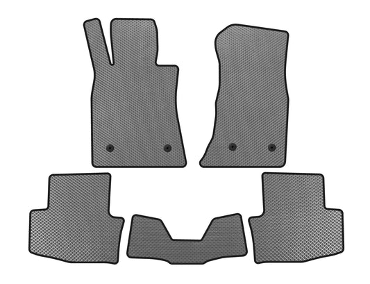 EVA Floor Mats (SD, Gray) for Cadillac ATS 2012-2019 - image 1