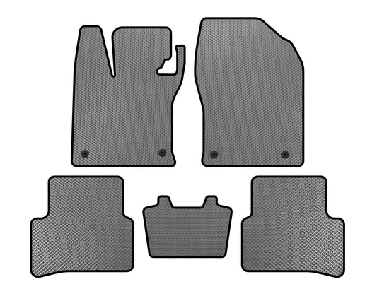 EVA Floor Mats (Hybrid, Gray) for Lexus UX 2018- - image 1