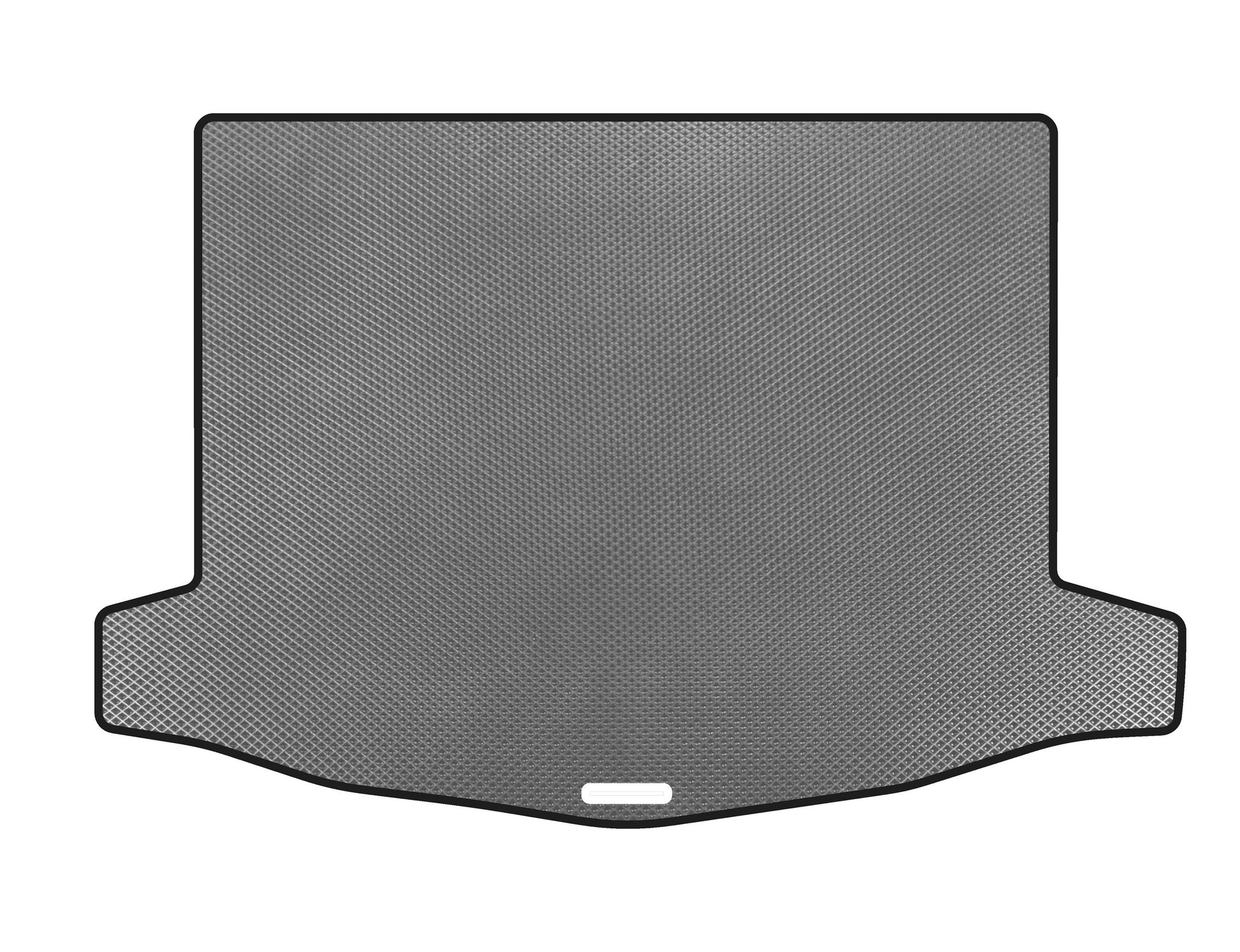 Trunk mat (2011-2014, HB, 5-door, Gray) for Honda Civic HB 2012-2020 - image 1