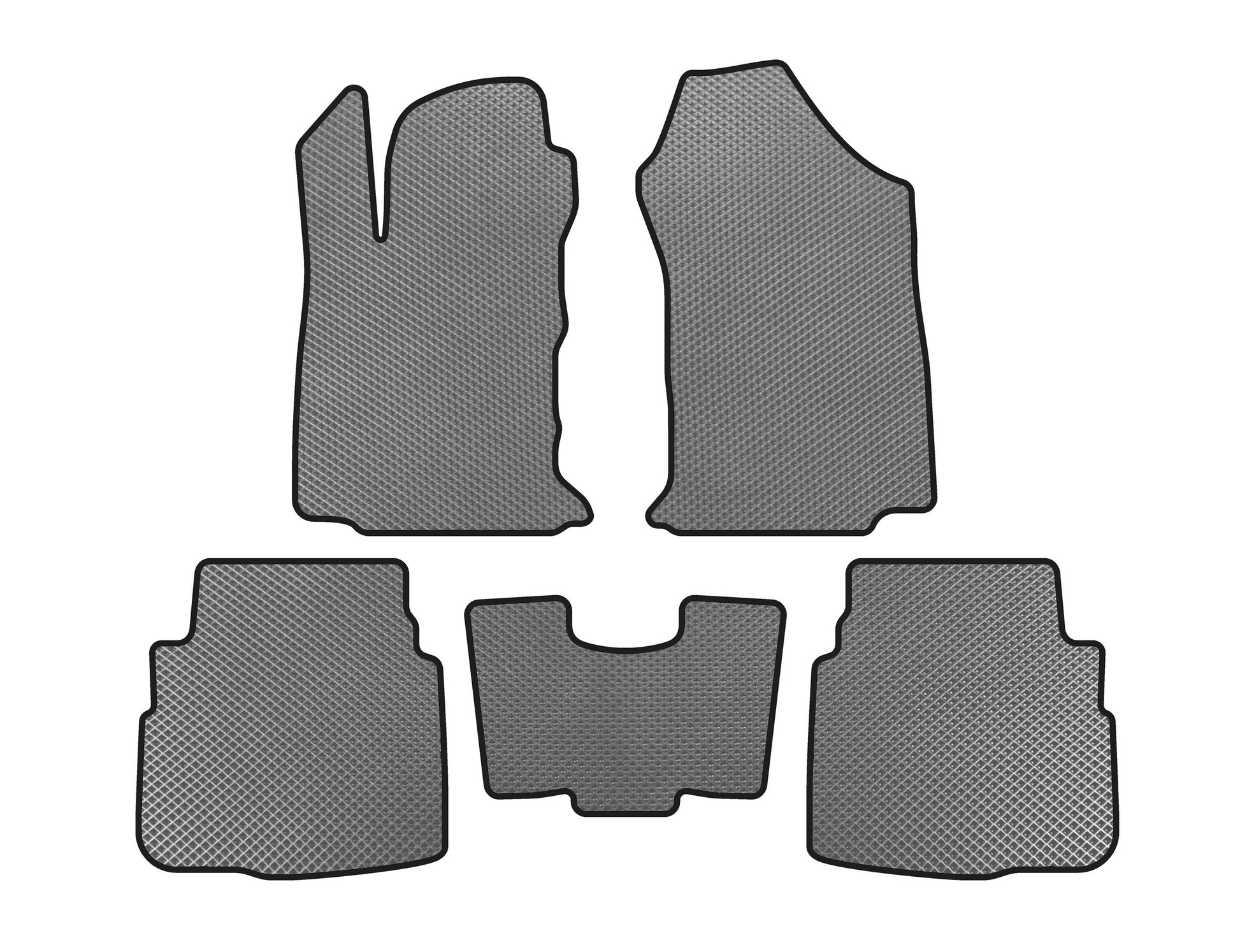 EVA Floor Mats (Gray) for Subaru Outback 2019- - image 1