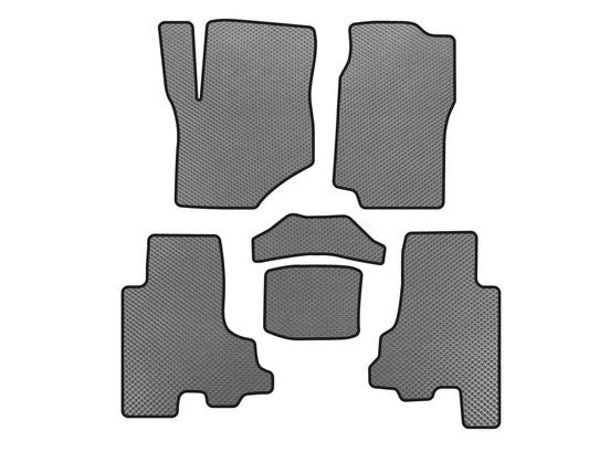 EVA Floor Mats (Gray) for Chevrolet Trailblazer 2002-2012 - image 1