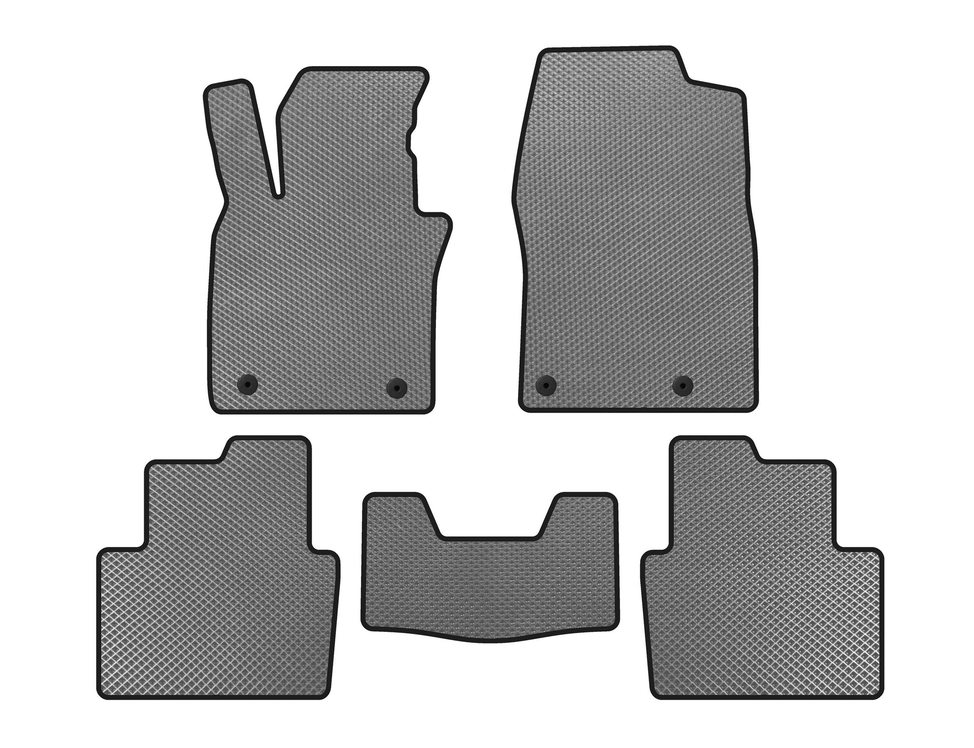 EVA Floor Mats (Gray) for Mazda CX-30 2019- - image 1