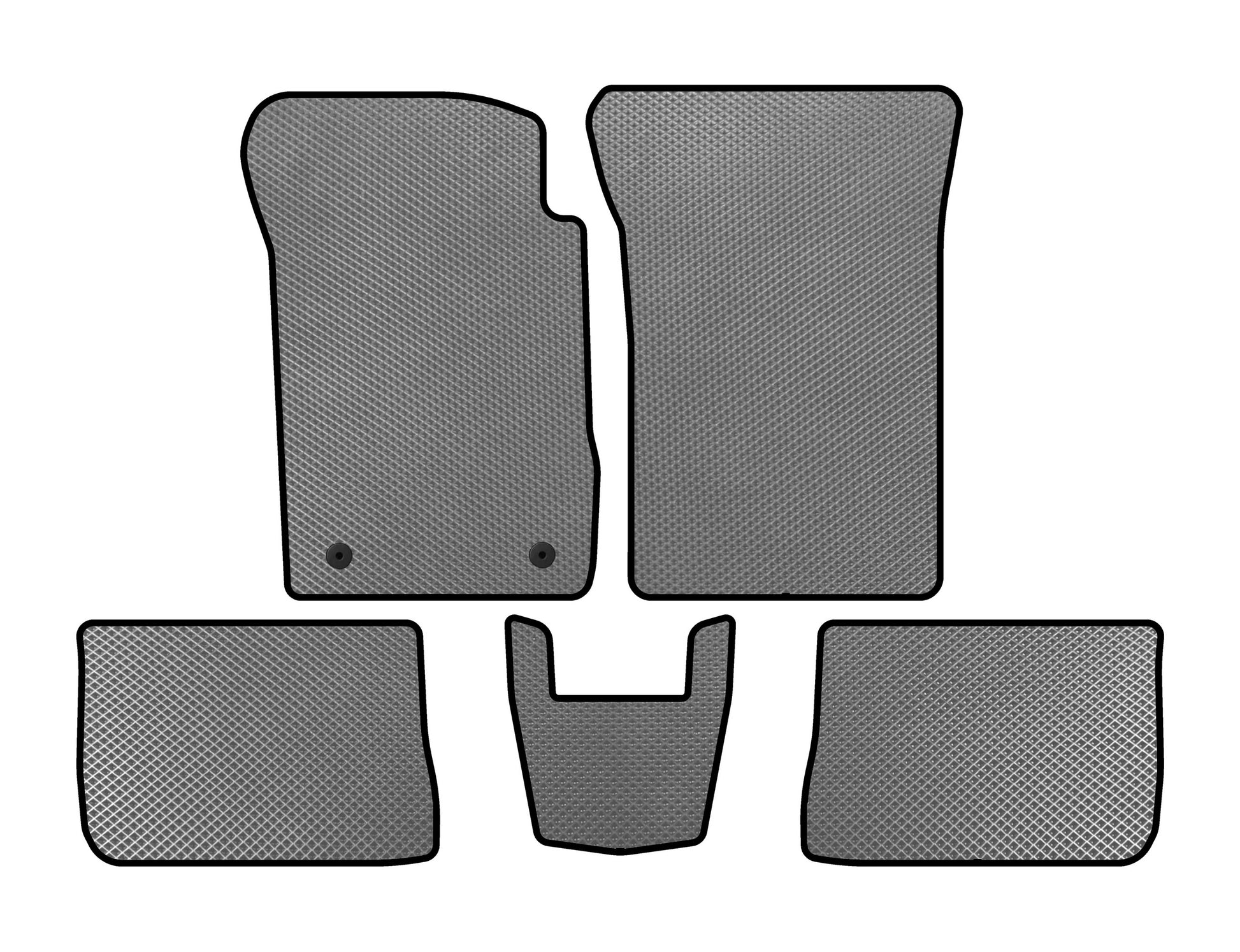 EVA Floor Mats (SD, Gray) for Renault Symbol 2008-2013 - image 1