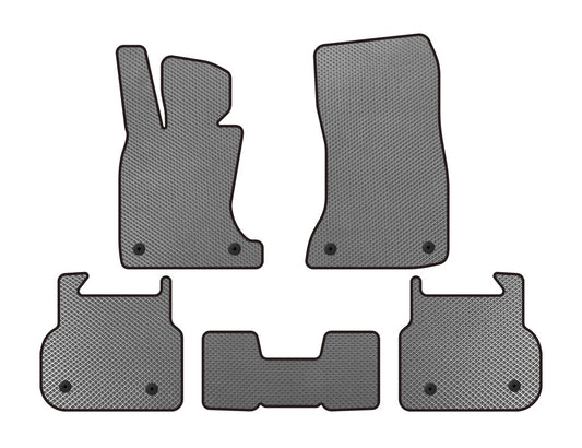 EVA Floor Mats (for F01, Gray) for BMW 7 Series F01/F02 2008-2015 - image 1