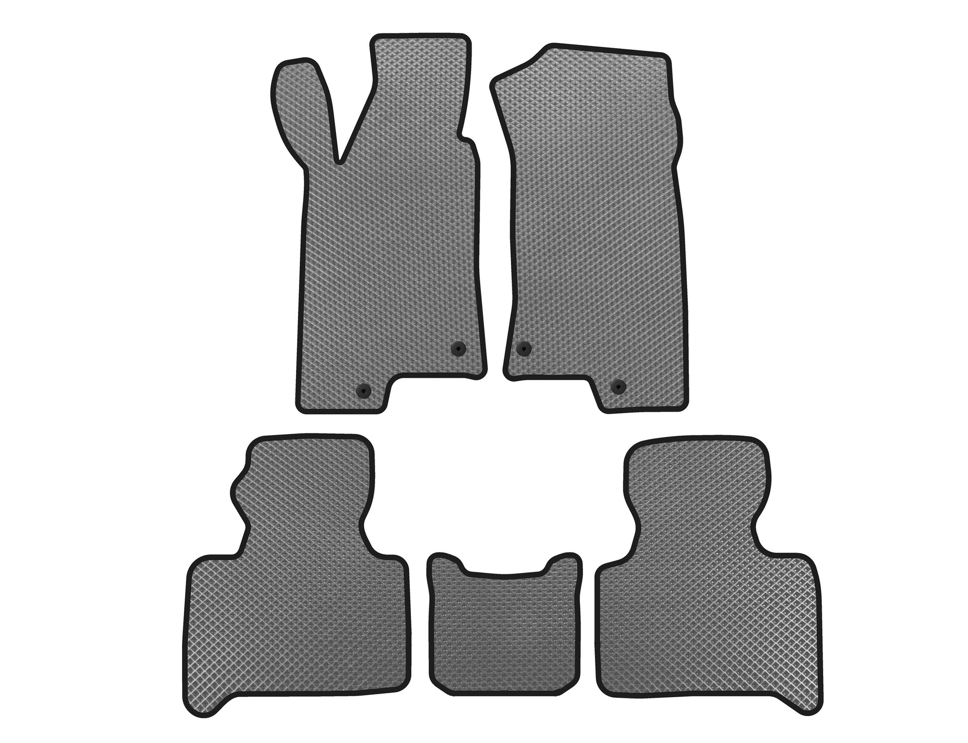 EVA Floor Mats (Gray) for Hummer H3 2005-2010 - image 1
