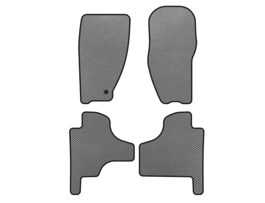 EVA Floor Mats (Gray) for Jeep Cherokee/Liberty 2007-2013 - image 1