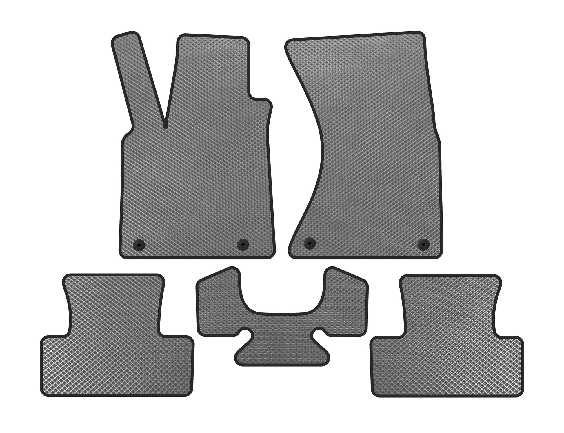 EVA Floor Mats (2008-2012, gray) for Audi Q5 2008-2017 - image 1