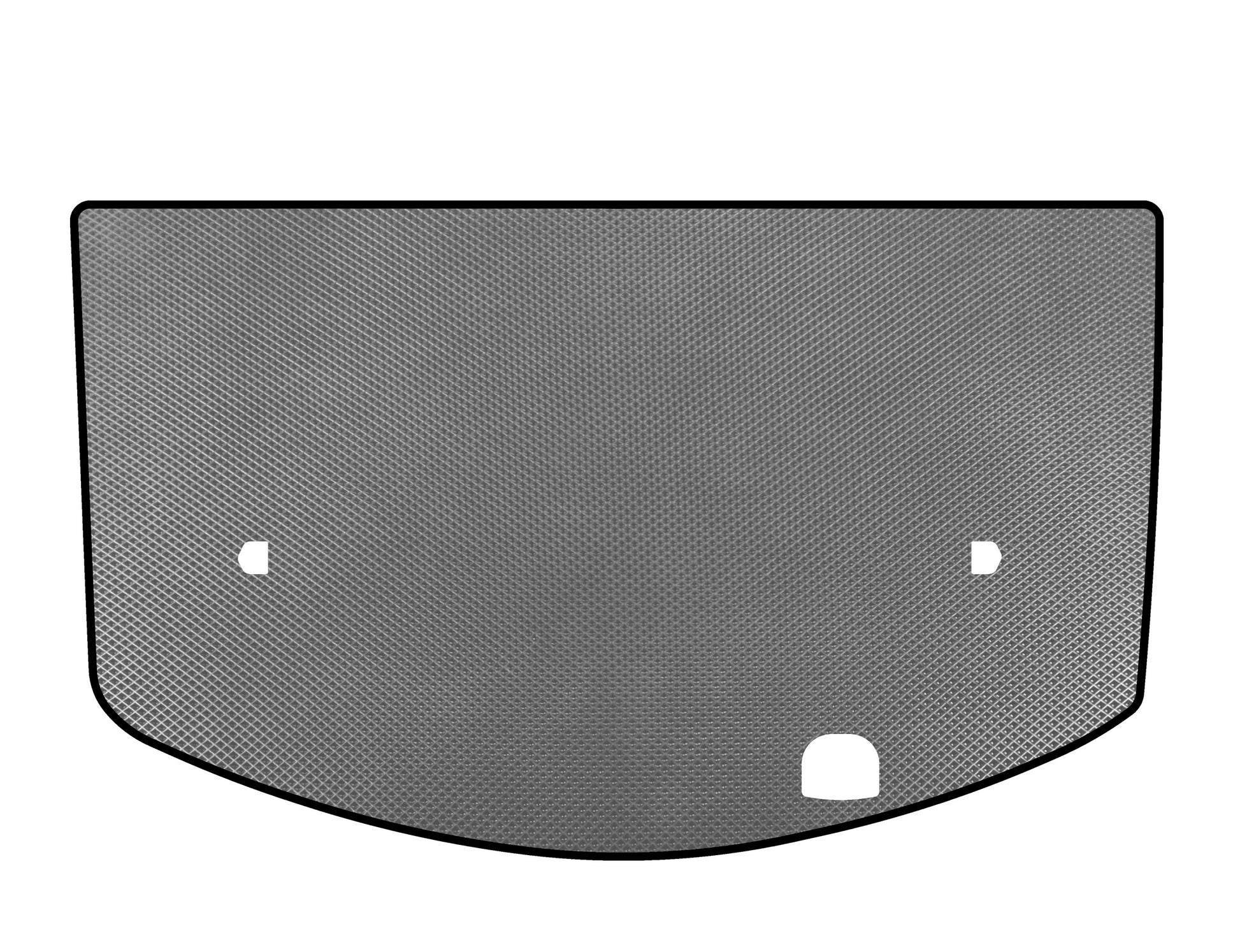 Trunk Mat (2005-2013, Gray) for SsangYong Action 2005-2018 - image 1