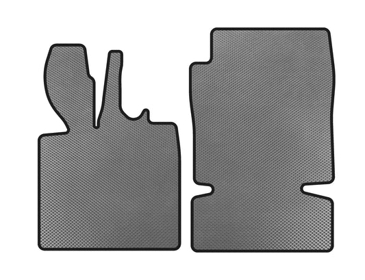 EVA Floor Mats (2003-2007, Coupe, Gray) for Smart 1998-2007 - image 1