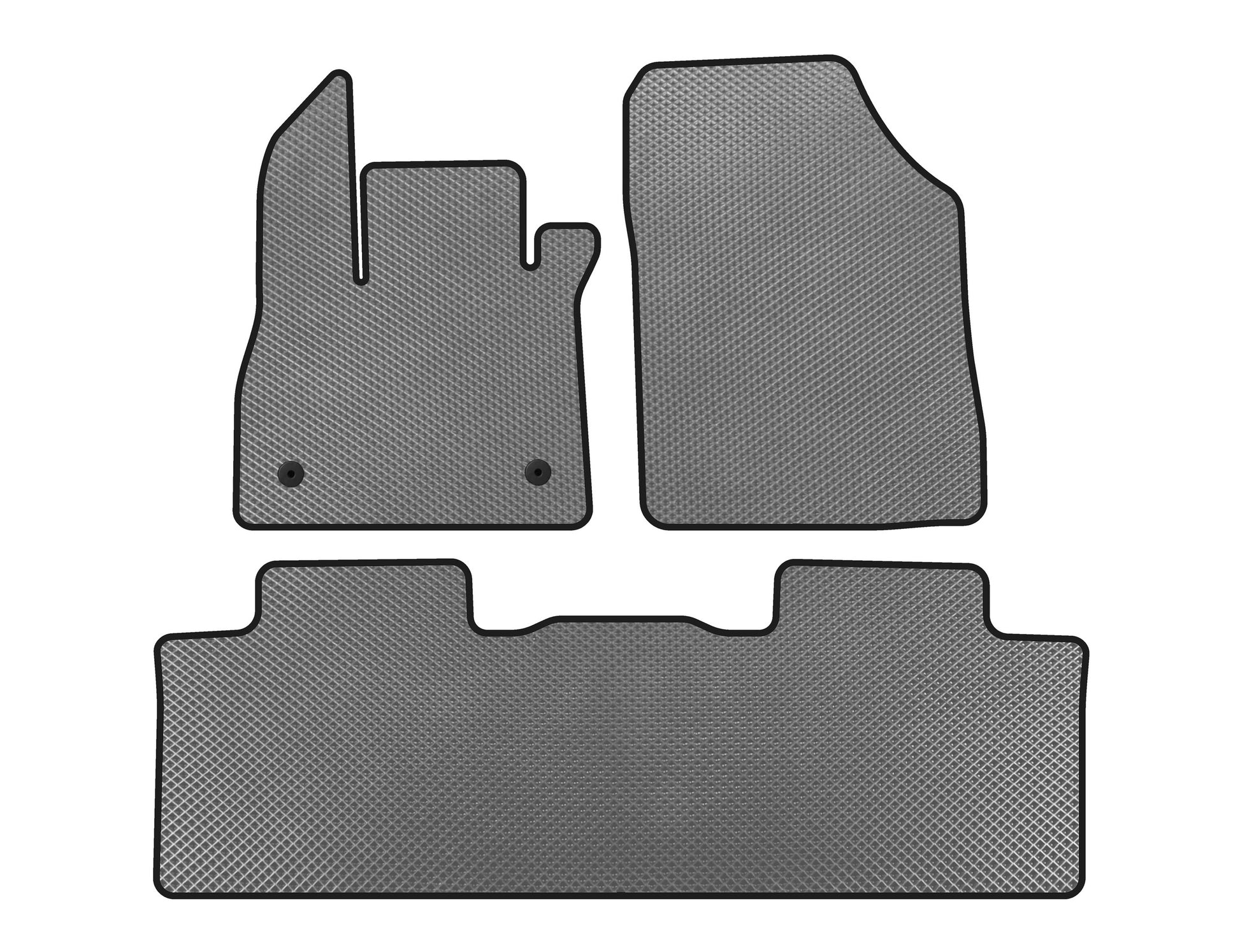 EVA Floor Mats (5-Seater, Gray) for Renault Espace 2014- - image 1