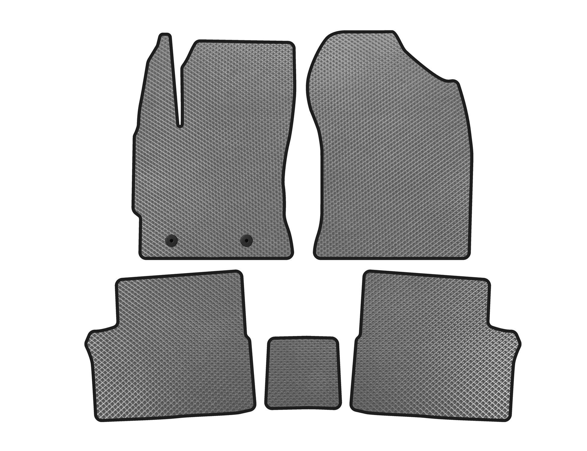 EVA Floor Mats (Gray) for Toyota Auris 2012-2018 - image 1