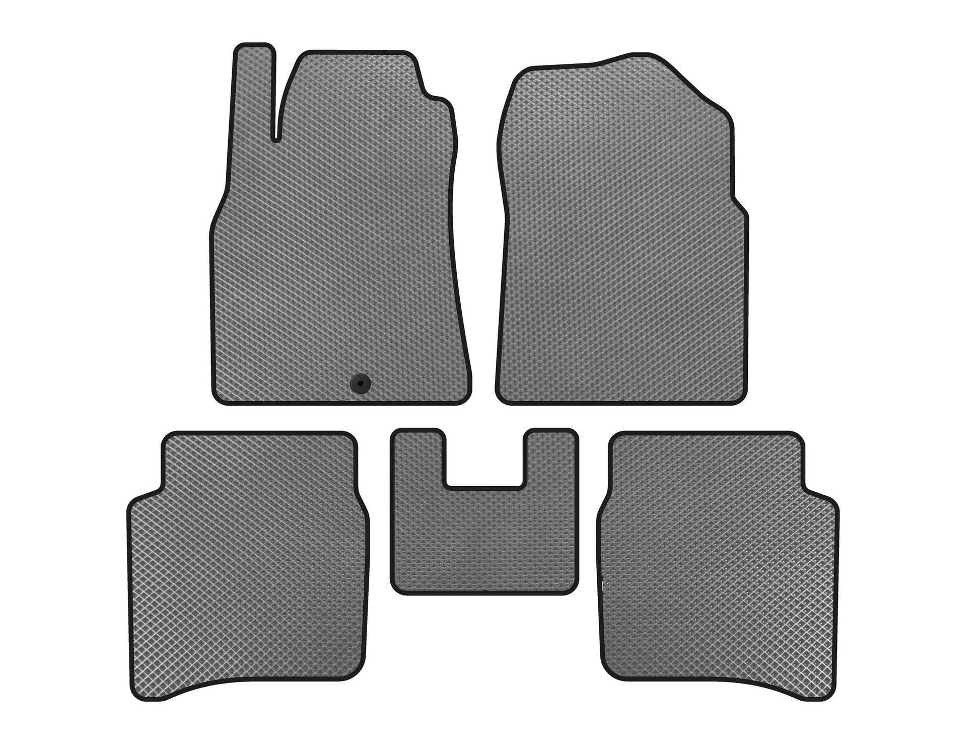 EVA Floor Mats (SD, Gray) for Nissan Primera P12 2002-2007 - image 1
