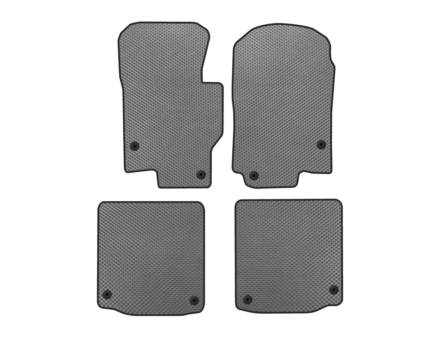 EVA Floor Mats (For GLS600 Maybach, Gray) for Mercedes GLS X167 2019- - image 1