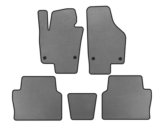 EVA Floor Mats (2 Rows, Gray) for Seat Alhambra 2010- - image 1