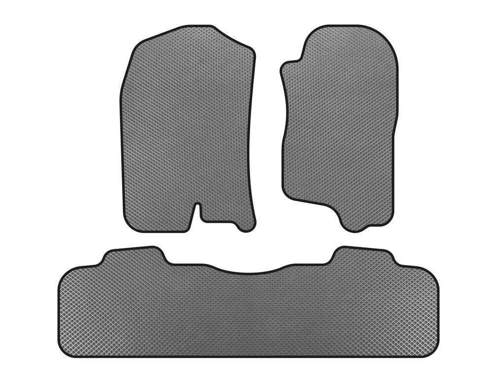 EVA Floor Mats (2 Rows, 2007-2014, Gray) for Chevrolet Tahoe 2007-2014 - image 1