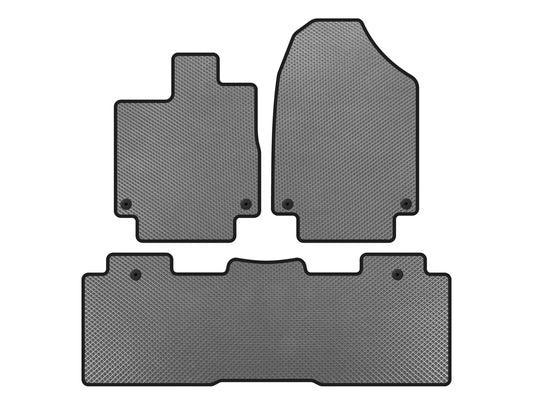 EVA Floor Mats (2 Rows, Gray) for Honda Odyssey 2017– - image 1