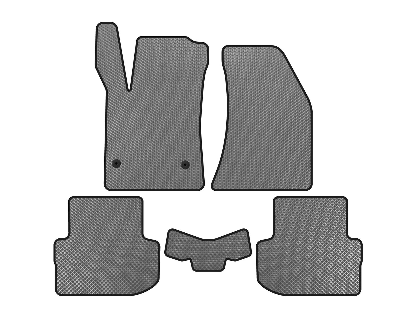 EVA Floor Mats (Gray) for FAW B30 2015-2020 - image 1