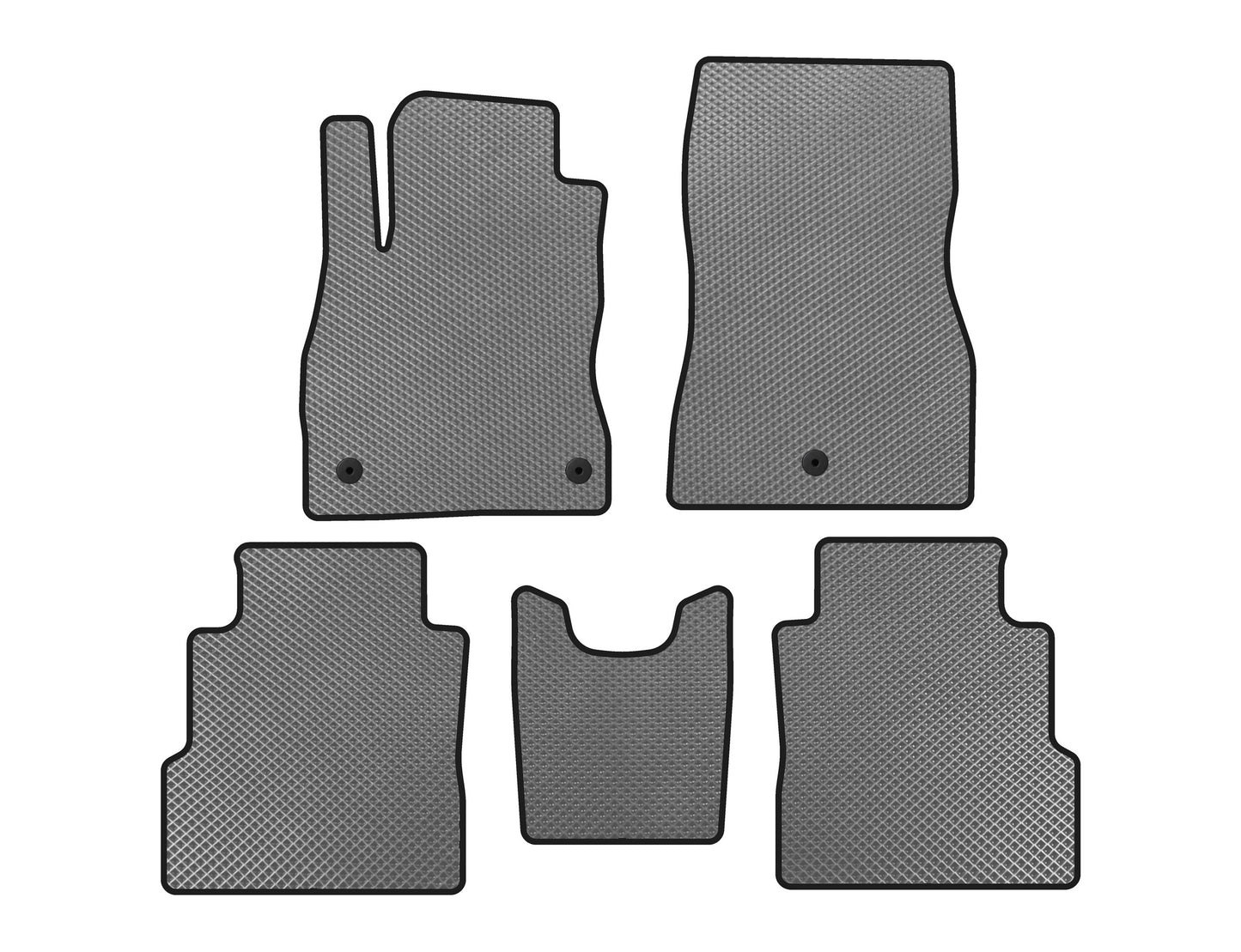 EVA Floor Mats (Gray) for Nissan Kicks 2016- - image 1