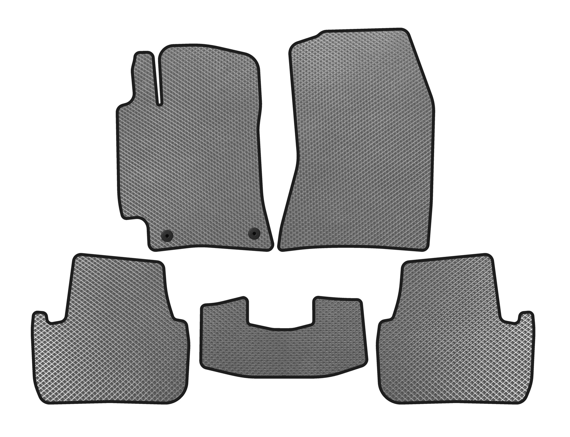 EVA Floor Mats (Gray) for Lexus IS 1998-2005 - image 1