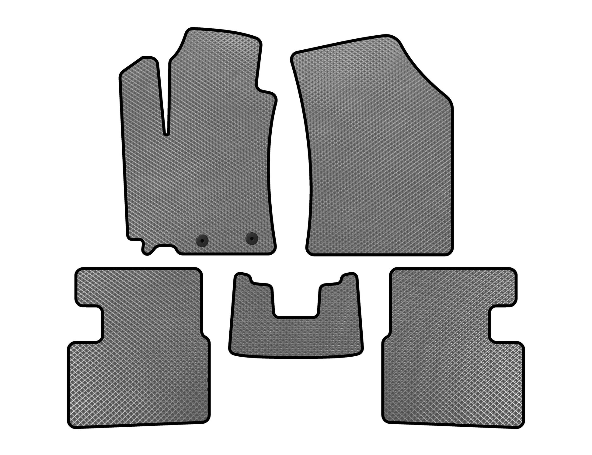 EVA Floor Mats (HB, 5-Door, Gray) for Suzuki Swift 2010-2017 - image 1