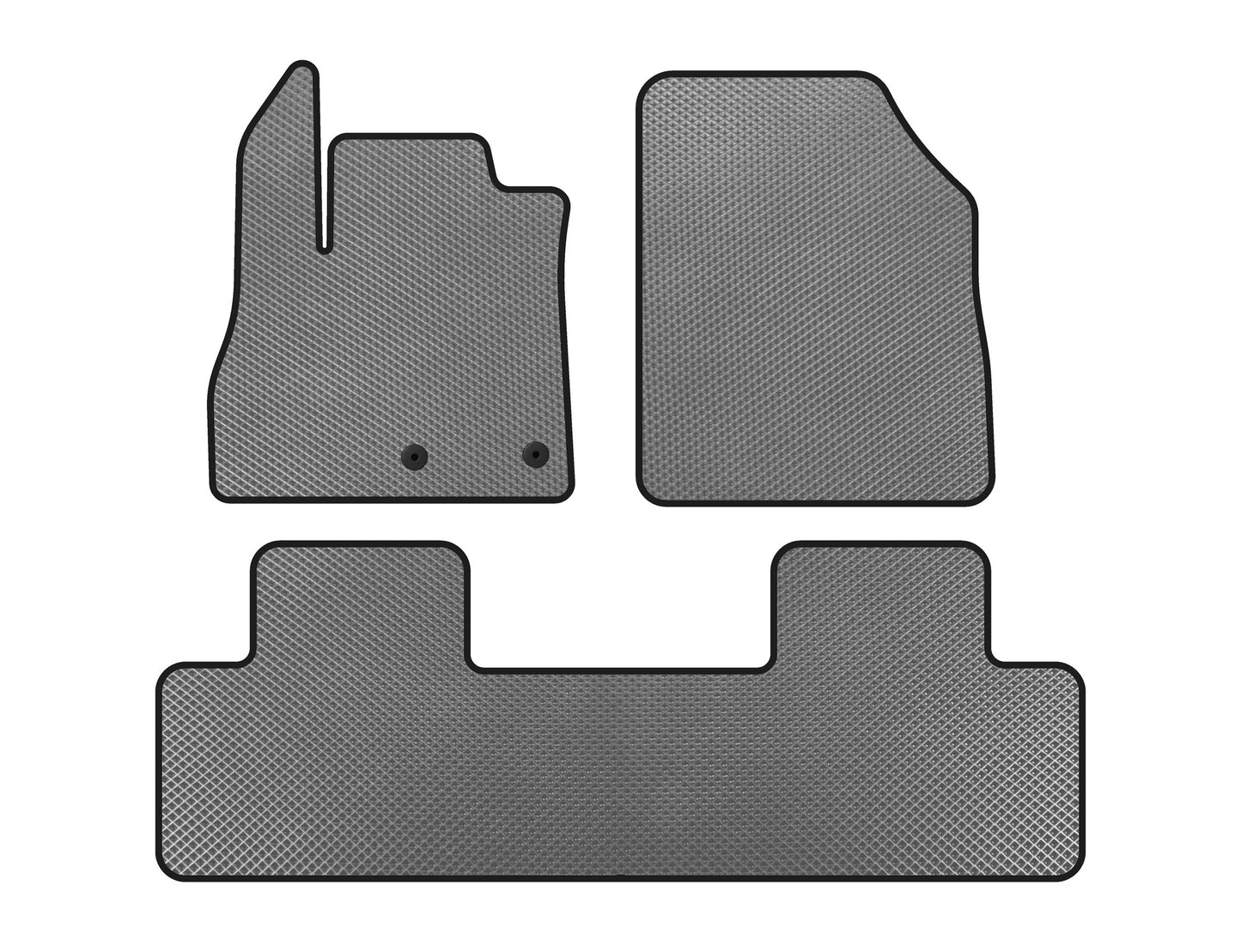 EVA Floor Mats (5-Seater, Gray) for Renault Scenic/Grand 2016-2025 - image 1