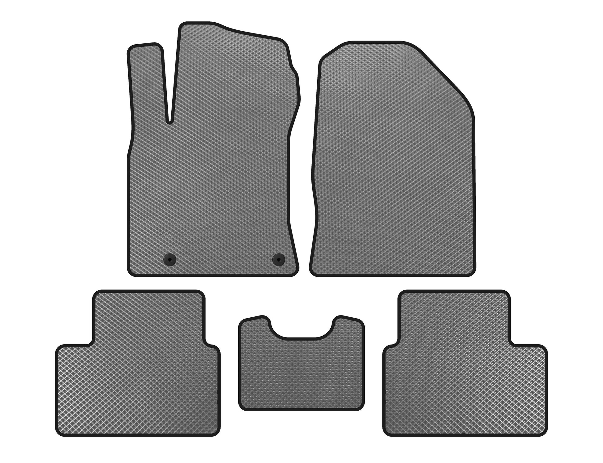EVA Floor Mats (Gray) for Kia Cerato 4 2019- - image 1