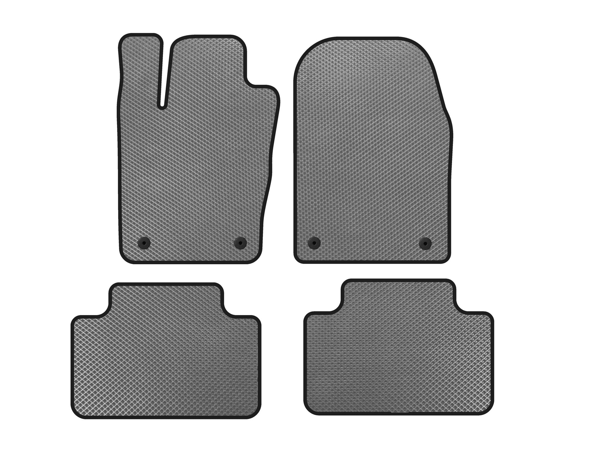 EVA Floor Mats (Gray) for Dodge Durango 2010- - image 1